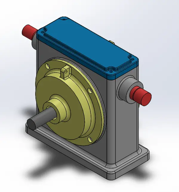 Housing Gearbox Assembly Model