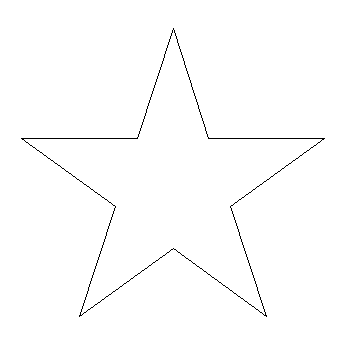 Draw-a-5-point-star-in-autocad