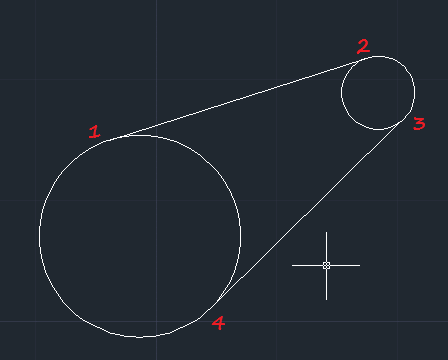 AutoCAD beginners tips Tangent