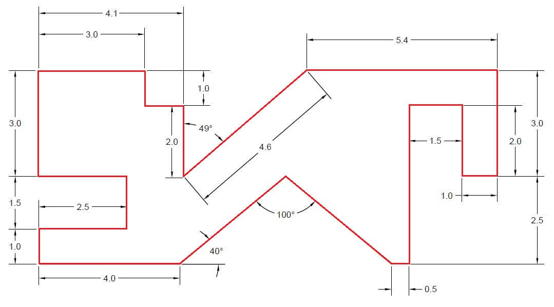 20 Days of 2D AutoCAD exercises 4 12CAD com