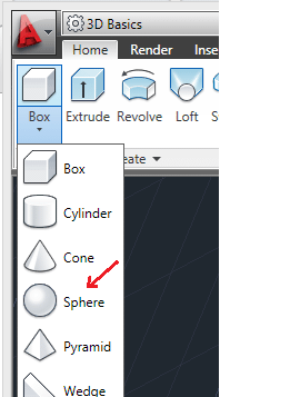draw-a-sphere-autocad