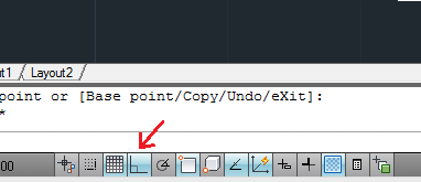 beginners autocad ortho
