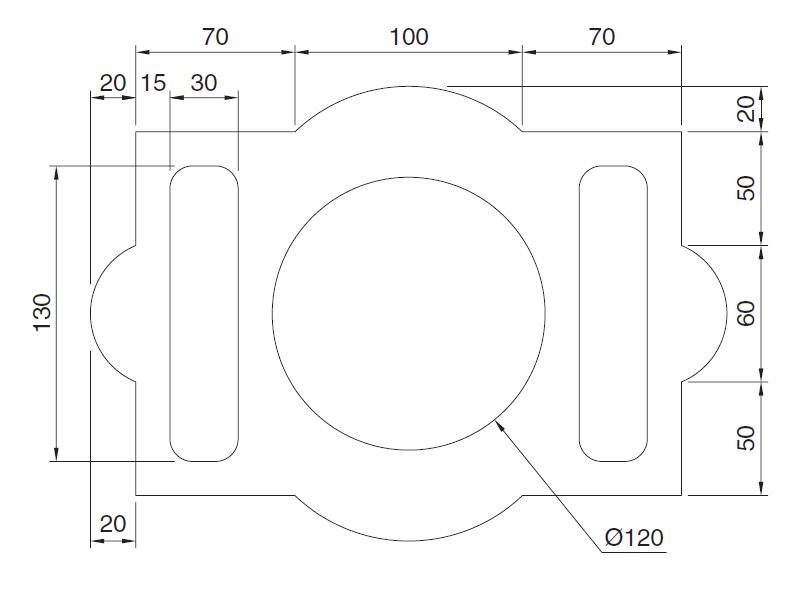 How to draw a Simple 2D in AutoCAD