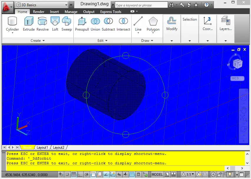 Changing the background color to white in AutoCAD