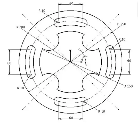 20 Days of 2D AutoCAD exercises #9 - 12CAD.com