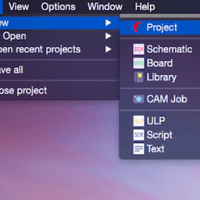 Create a New Project in Eagle PCB Tutorial