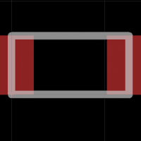 Final package of a 0603 resistor in Eagle
