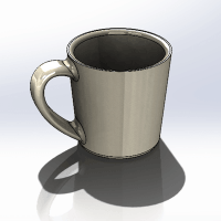 Create a Coffee Cup Using Revolve and Sweep in SolidWorks