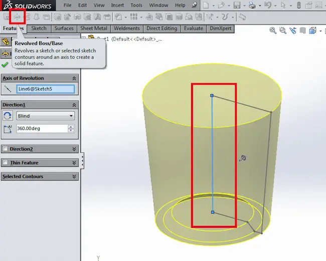 Create a Coffee Cup Using Revolve and Sweep in SolidWorks