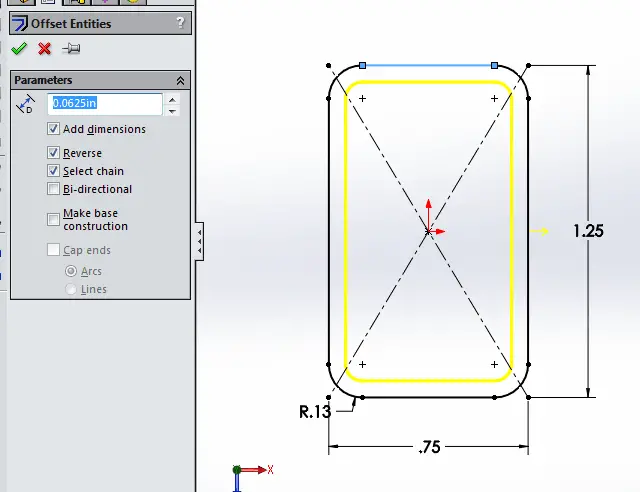 4 use offset entities