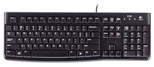 Logitech Keyboard K120 is the best CAD keyboard