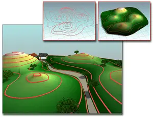terrain objects 3d max