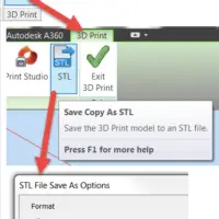 Convert DWG to STL Format