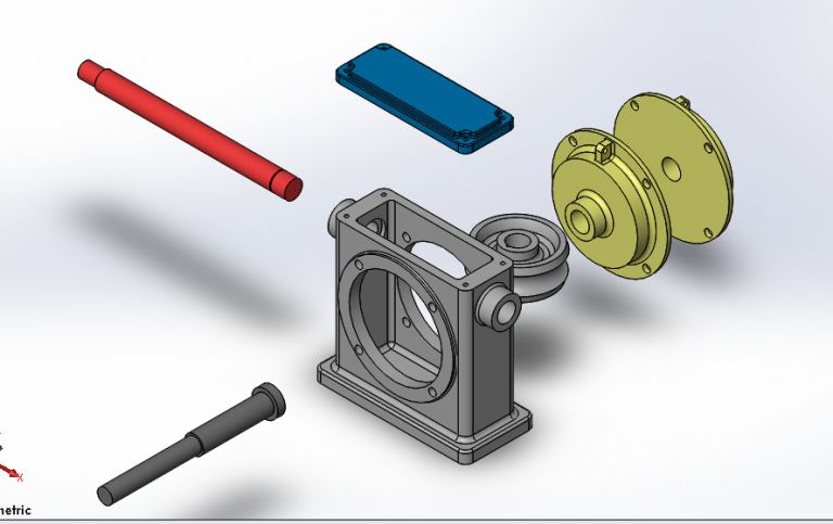 Exploded View in SolidWorks: Tutorial - 12CAD.com